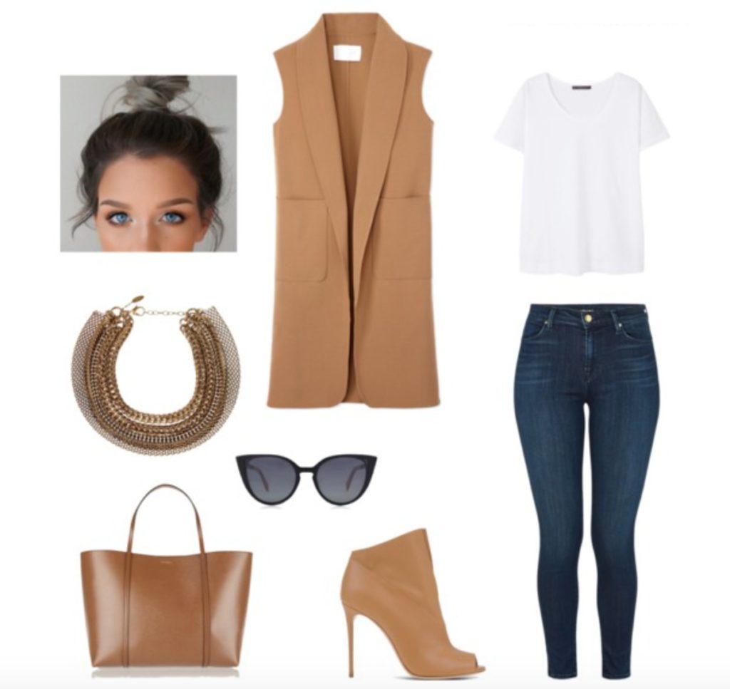 sleeveless-blazer-and-t-shirt-outfit